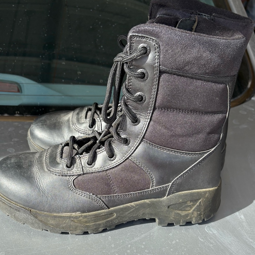 Men's Black Combat Boots